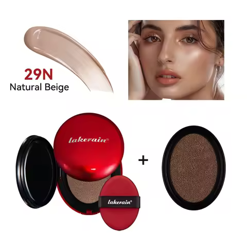 TIRTIR Coverage Super Fit Cushion Foundation With Refill Sunscreen Waterproof Long Lasting Makeup Bb