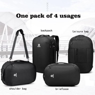 OZUKO men multi-functional backpack big capacity travel bag shoulder laptop bag