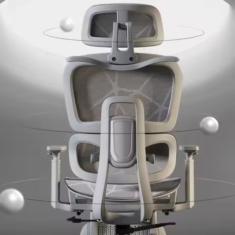 Durable Chair Sedentary Computer Chair Home Office Chair Hollow Ergonomic Desk Student Chair Backres