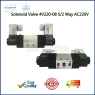 CNJL SOLENOID VALVE DOUBLE COIL 5/2WAY AC220V, (4V220-08-A220V