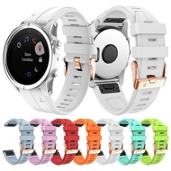 QuickFit 20mm Silicone Strap For Garmin Fenix 8 42mm /7S/ 6S /5S Plus Watch Band For Garmin D2 Delta