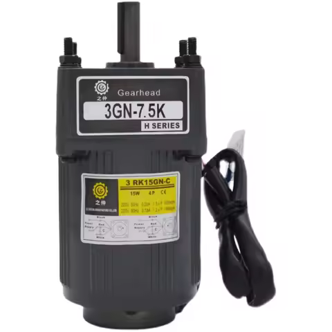 220V 15W gear motor AC gear speed control motor reducer 3IK15RGN-C speed control motor
