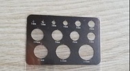 全新和諧粉彩圓點圓圈消字板