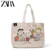 Original Zara;"New Snoopy Tote for High Quality Fashion Sling Bags Women Shopping Bag