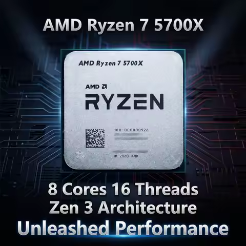 AMD R7 5700X Socket AM4 but without cooler