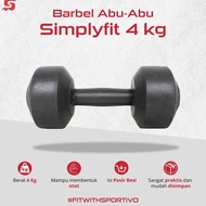 New Untung Sportivo Simplyfit Dumbbell Plastic 4KG Dumbbell Plastic Dumbbell