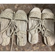 Abaca sandals with tali from Bicol