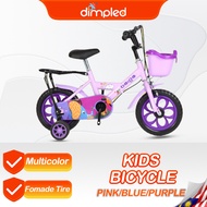 Ready Beige kids Bicycle Foamed Tire Bike Adjustable Training wheels Children Basikal Budak