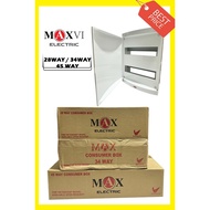 MAX 28 Way / 34 Way / 45 Way PVC MCB Box / Consumer PVC Box / DB Box