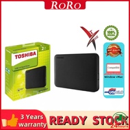 【Ready Stock 24H】External hard drive 1TB 2TB 4TB Mobile Hard Disk USB 3.0 Portable External Hard Dri