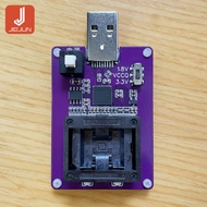 emmc153 burner to USB3.0 image read and write emmc chip test bga153 test rack GL3224