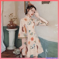 dress cny korean plus size muslimah dresses batik floral girl french dinner chinese pink bridesmaid 