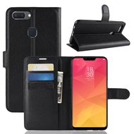 Litchi Leather Phone Case For OPPO Realme 5 Pro F11 Reno 10X ZOOM A7 AX7 Wallet With Card Slot Holder Flip Case Cover