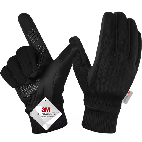 MOREOK -10℃ Winter Gloves 3M Thinsulate Warm Thermal Gloves Touchscreen Bike Gloves Anti-slip Bicycl