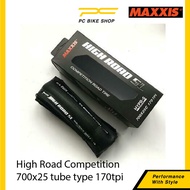 Maxxis High Road Bike Competition SL 700x25/28 tube type road tire Super Light Weight Cycling Bicycl