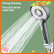 LIAOY Shower Head, High Pressure Handheld Water-saving Sprinkler, Fashion Large Panel Multi-function 3 Modes Adjustable Shower Sprinkler