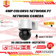 READY STOCK > CCTV > HIKVISION DS-2DE3A400BW- DE(F1)(T5)  3 4MP ColorVu Network PT Network Camera