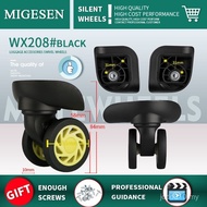 American Tourister 85A Trolley Case Universal Wheel Accessories Suitcase Wheel W208 Maintenance Repl