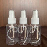 SPRAY BOTOL   PLASTIK 20 ml 30 ml 50ml 60ml 70ml 75 ml 100 ml150 ml.250ml 500ml PET BENING PUTIH