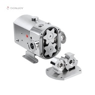 Mini Type Lobe Pump Whole Stainless Steel Rubber Lobe Pump