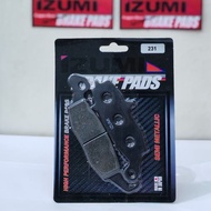 KAWASAKI W 800 [EJ800], W 800 Cafe Style EJ 800 ~ (FRONT) IZUMI MOTORCYCLE BRAKE PADS