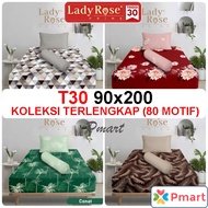 LADY ROSE BED SHEET 90x200 LADY ROSE SINGLE BED SHEET LADY ROSE BED SHEET/ 90x200 90x200 BED SHEET/