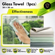 【CP CAR Detailer】CAR WINDOWS TOWEL Polyester Glass Cleaning Towel Lint-free Glass Cloth Wipe