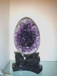 100%天然烏拉圭紫晶恐龍蛋