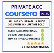 Coursera Plus | Own Email Upgrade 6/12 Months