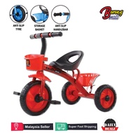 Kid Tricycle Trikes Bike Ride On Toy 3 Wheel Bell Basket 2-5 Years Old/Basikal Roda Tiga Kanak Kanak