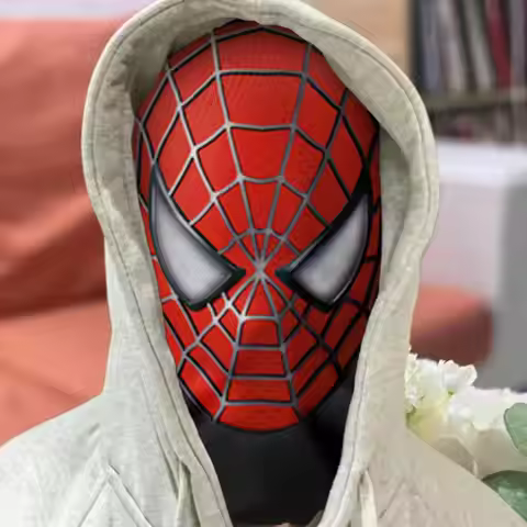 3D Realistic Full Face Visual Mask Realistic Celebrity Performer Face Mask Props Costume For Party S