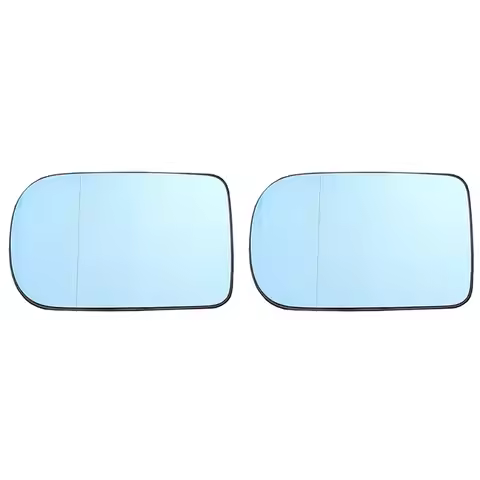 2X Left Side Wing Mirror Rearview Mirror Glass Heated For -BMW 7 Series E38 1995-2001 5 Series E39 2