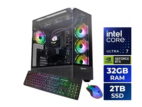 Ibuypower Gaming Desktop Pc Intel Core Ultra 7 270K Plus 32Gb Ddr5 2Tb Ssd Geforce Rtx 5080
