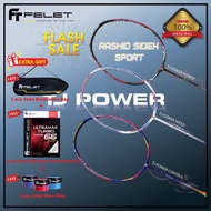 Felet Tj Power [Power/Control/Speed] Badminton Racquet 4u Racket Badminton Racket Raket Badminton