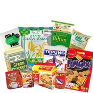 SET FAMILY BOX (11 ITEM) UNTUK KELUARGA/BAKUL MAKANAN ASAS/BARANG DAPUR MURAH/HAMPER FOOD BOX/ GIFT/