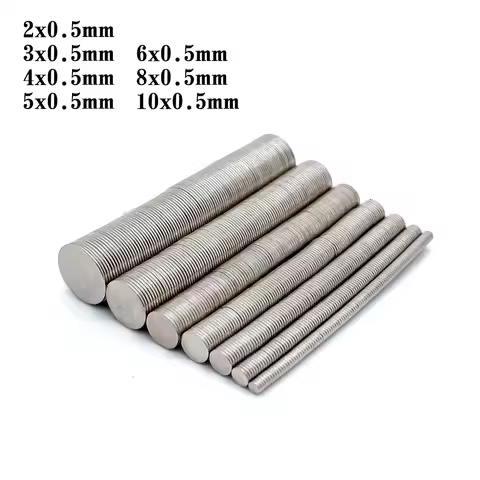 Mini Small Powerful Round Magnet 2*0.5mm For Refrigerator,Office,DIY 5x0.5 6x0.6 8x0.5 10x0.5 3*0.5 