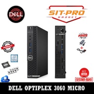 Mini PC Dell Optiplex 3060 Micro i5-8th Gen Win 11 Pro with basic software Desktop