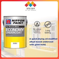 Nippon Paint Economy Undercoat Cat Kayu Besi Undercoat 1 Liter / 1L