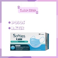 SOFTIES MASKER SURGICAL/DAILY POLOS &amp;BATIK 30'S