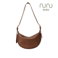NUNU Madelyn Gyoza Bag - Women Fashion Crossbody & Shoulder Bag PU Leather Beg Tangan Wanita Selempa