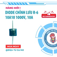 [1 CON] Rectifier Diode, 10A10 1000V, 10A R-6 Newly Imported