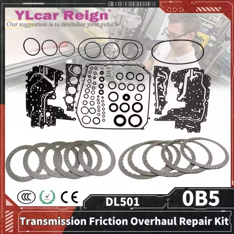 DL501 0B5 OB5 DQ501 DSG Automatic Transmission Master Overhaul Rebuild Repair Kit Friction Plates Di