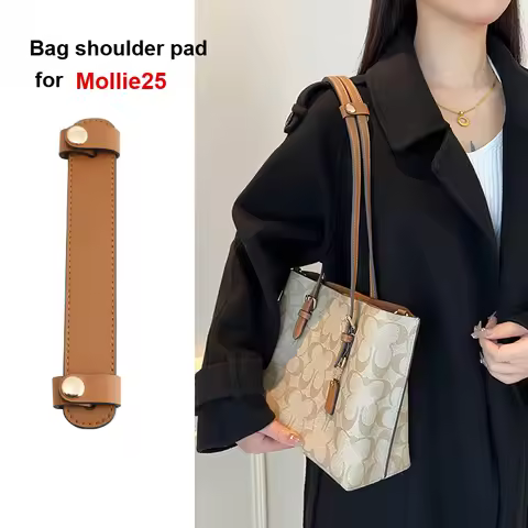 Anti-Slip Decompression Shoulder Strap Pad For Coach Mollie25 Tote Bag, Soft Bag Shoulder Cushion Re