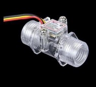 透明流量計YF-201C水流量傳感器渦輪流量計4分流量傳感器
