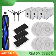 [In Stock] For Ecovacs Debot N30 Omni/N30 Pro Omni Robot Vacuum Accessories Main Side Brush Hepa Fil