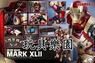 普通版100%全新啡箱未開 Hottoys Ironman 1/4 Mark 42 XLII QS007 Iron man hot toys
