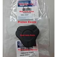 Proton Exora Seat Height Adjust Knob With Ring Snap Original Proton PW846780-P0053 + PW842059 Exora