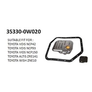 ( 35330-0W020 ) TOYOTA VIOS 1.5 NCP42, NCP93/ ALTIS 1.6 ZRE141 / WISH 1.8 ZNE14 AUTO TRANSMISSION FI