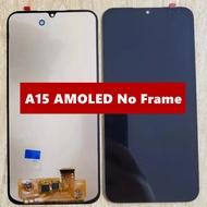จอ LCD สำหรับ Samsung Galaxy A15 AMOLED 6.5 A15 4G หน้าจอดิจิตอลสัมผัสหน้าจอ LCD 5G สำหรับ Samsung A