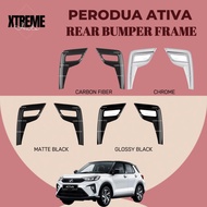 XTREME AUTO PERODUA ATIVA CAR REAR BUMPER FRAME COVER ACCESSORIES